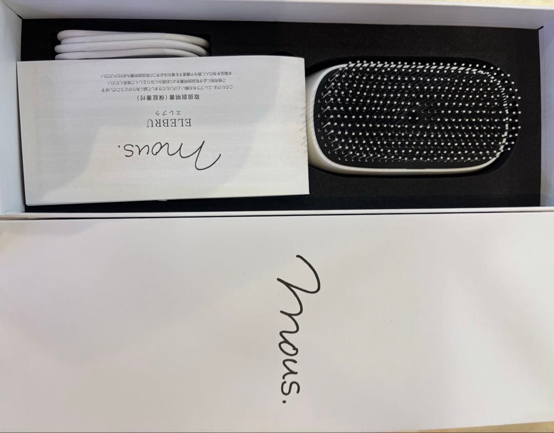 Mous. スカルプブラシ ホワイト