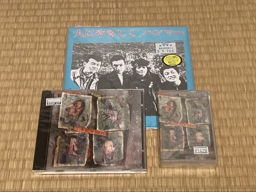 THE BLUE HEARTS人にやさしく BE NICE 海外盤 ブルーハーツ