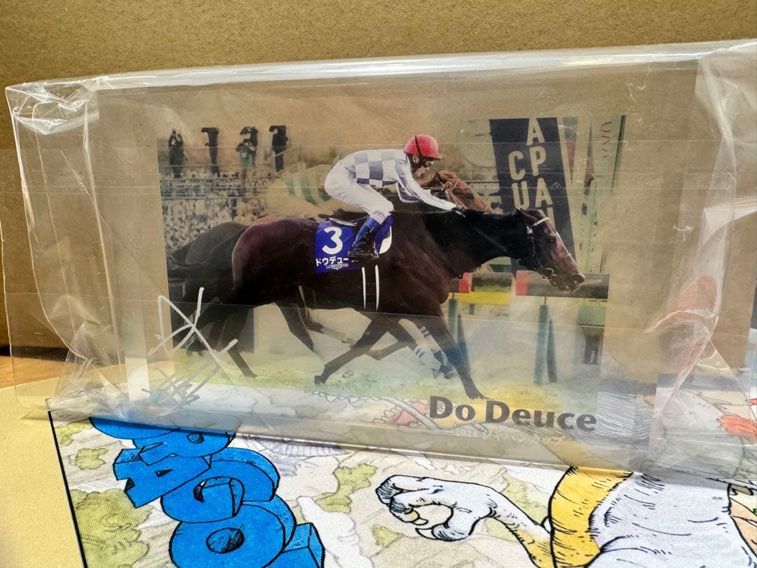 ドウデュース 特製アクリルオブジェ　2024ジャパンカップ