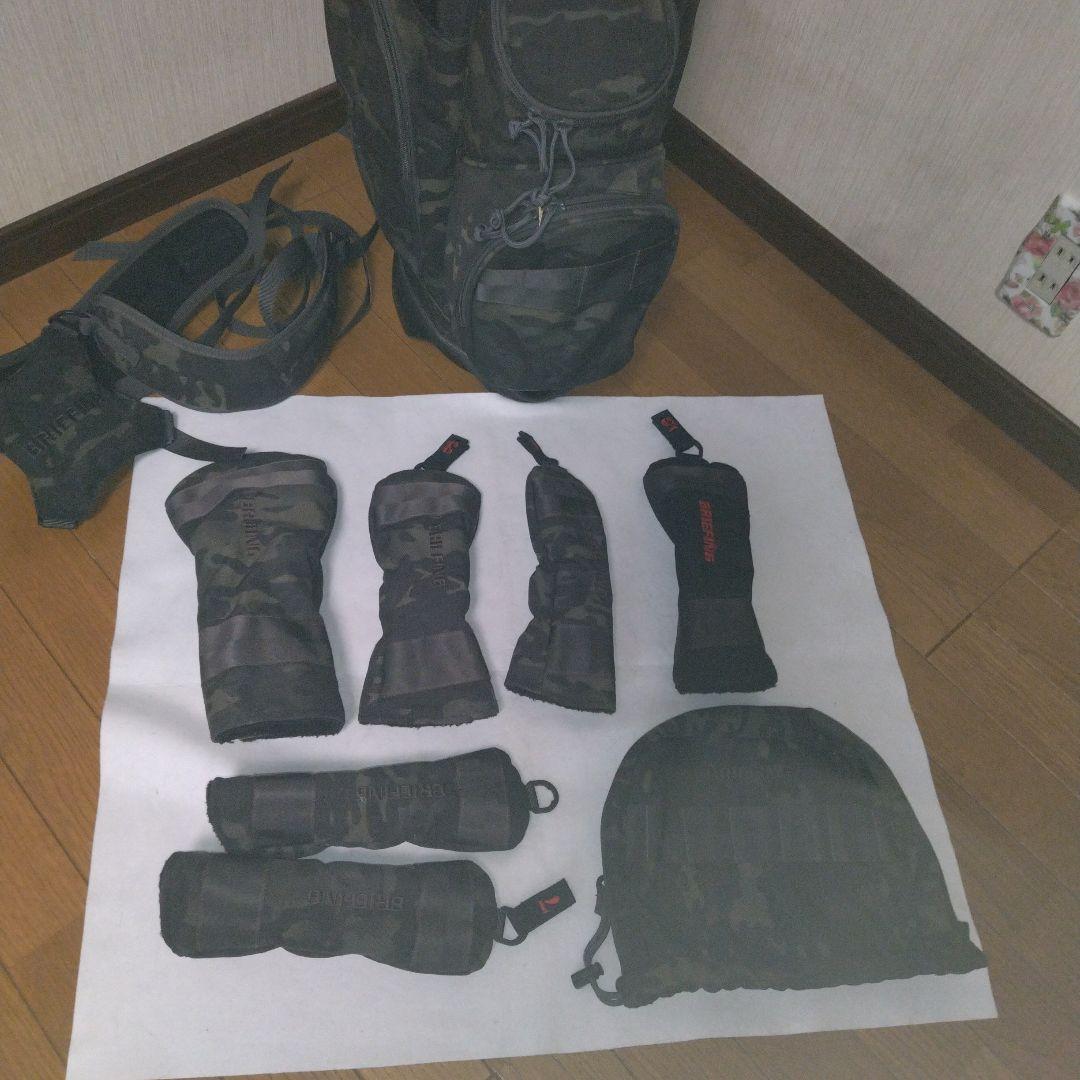 Briefing　キャディーバッグ　 純正ヘッドカバー付き