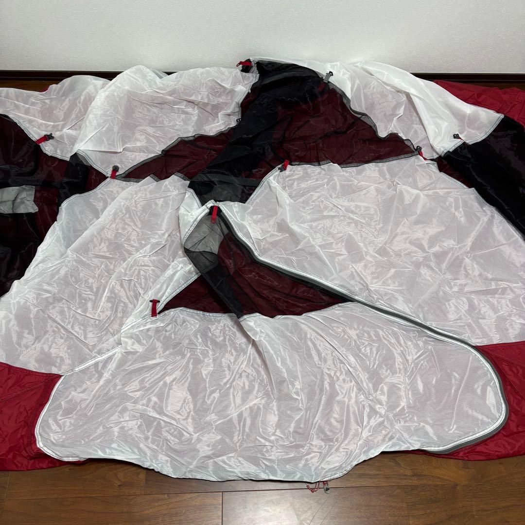 美品　MSR エリクサー2 タン　フットプリント付 ELIXIR2 テント