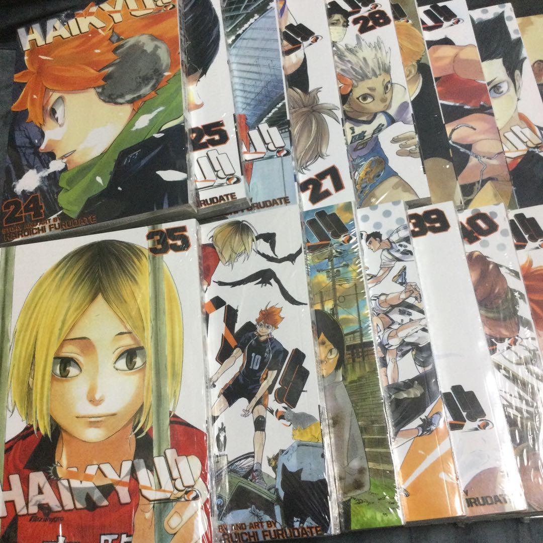 新品　ハイキュー!! 漫画　海外版(英語) Haikyuu!! 英語版 全45巻