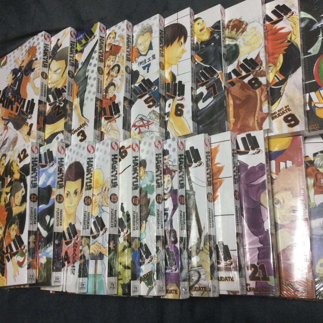 新品　ハイキュー!! 漫画　海外版(英語) Haikyuu!! 英語版 全45巻