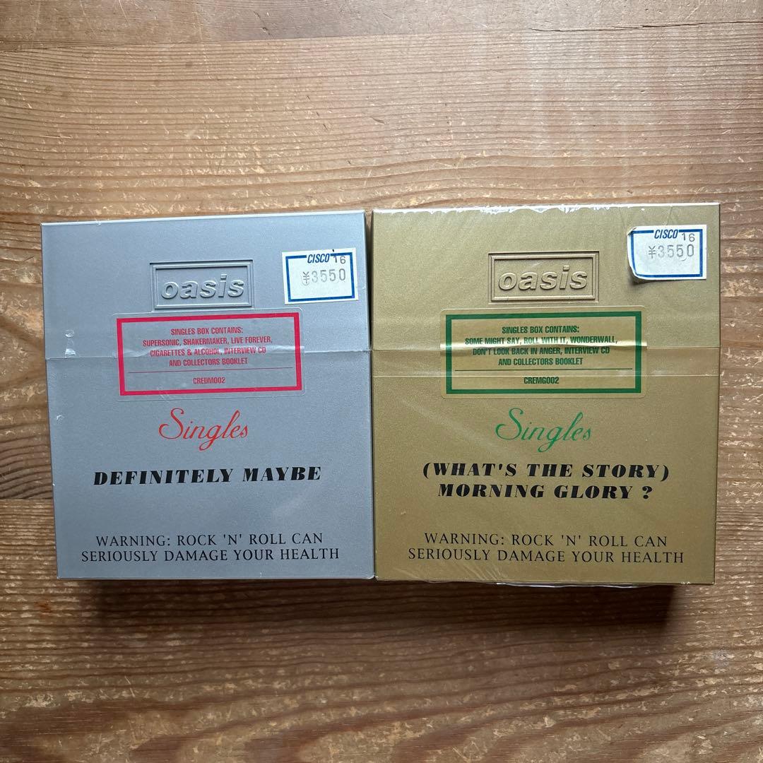 oasis Singles Box 2set 未開封　未使用