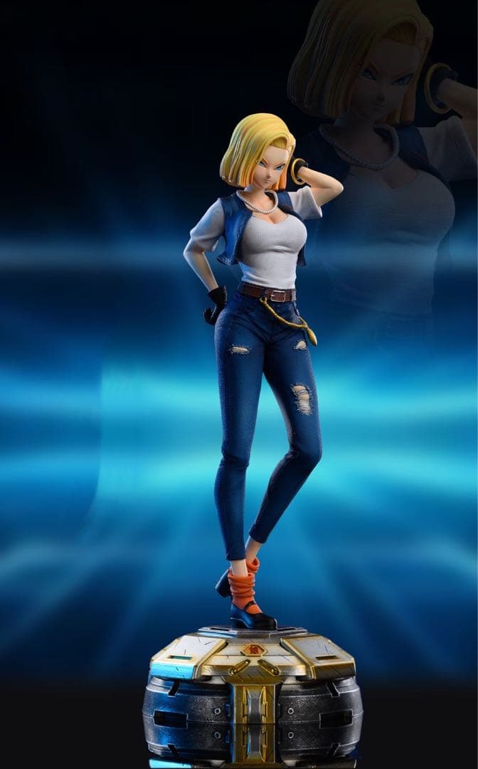 ドラゴンボール 1／4スケール 人造人間18号 フィギュア ガレージキット