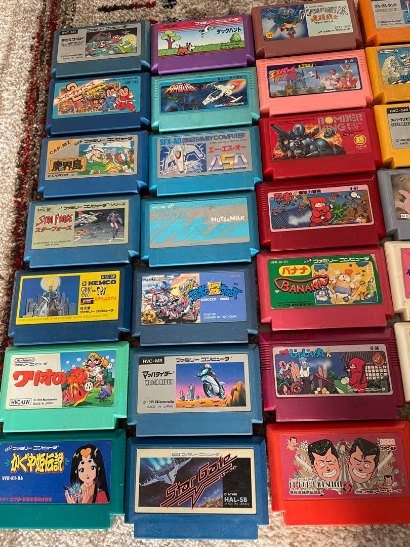 ファミコン カセット まとめ売り