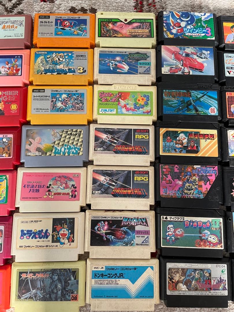 ファミコン カセット まとめ売り