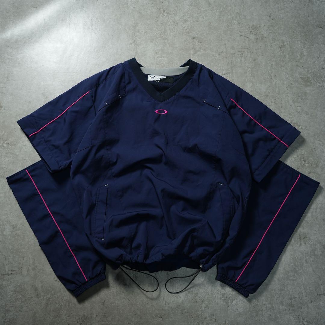 archive OAKLEY プルオーバー ナイロンジャケット センターロゴ