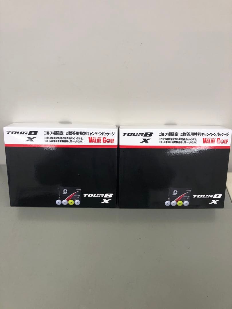 ブリヂストン TOUR B X 2ダース