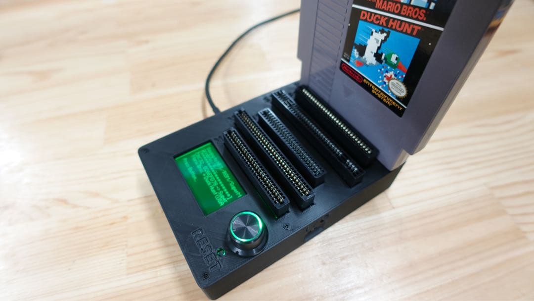 CartridgeReader V5 SA1対応 自動電圧選択【ライトブルー】