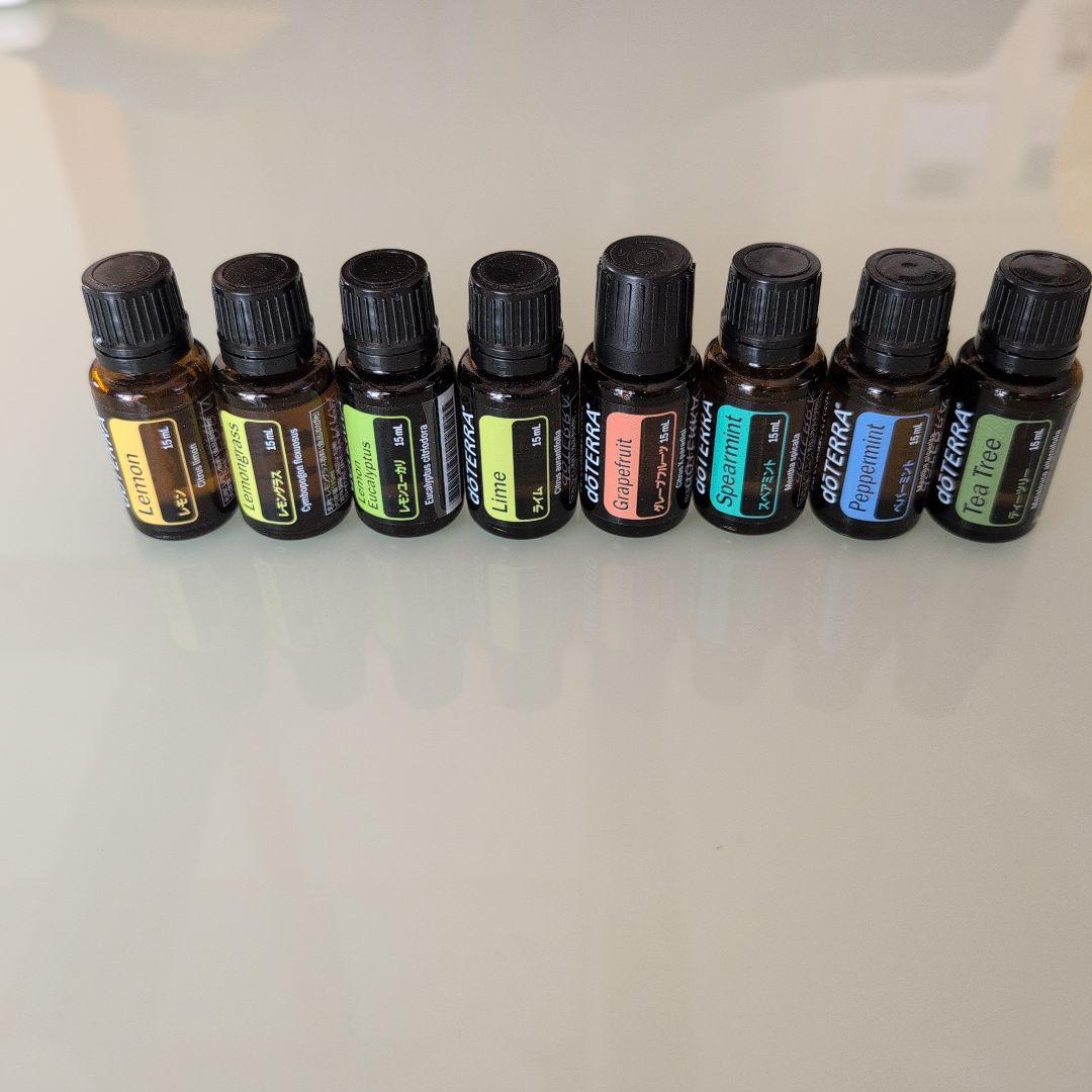 doTERRA エッセンシャルオイル未使用8本セット 15ml