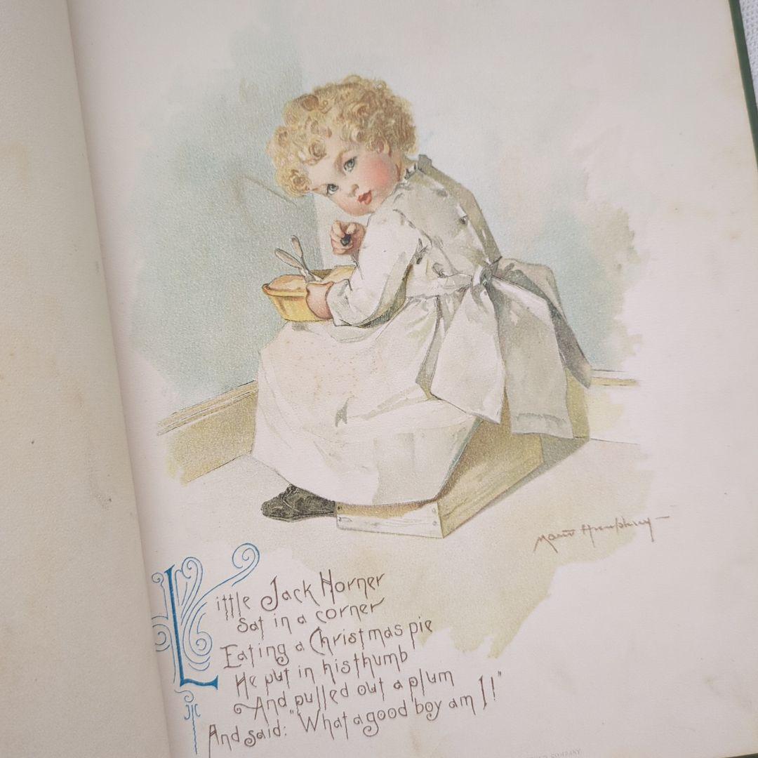 超稀少1891アンティーク絵本 洋書 児童書 ヴィクトリアン モードハンフリー