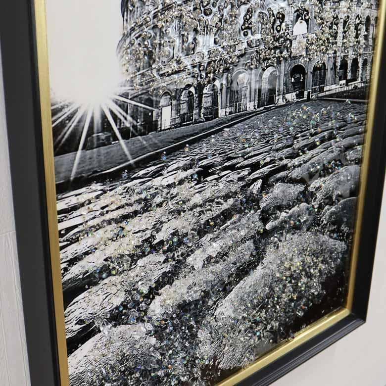 アートフレーム コロッセオ 絵画 クリスタルピクチャー
