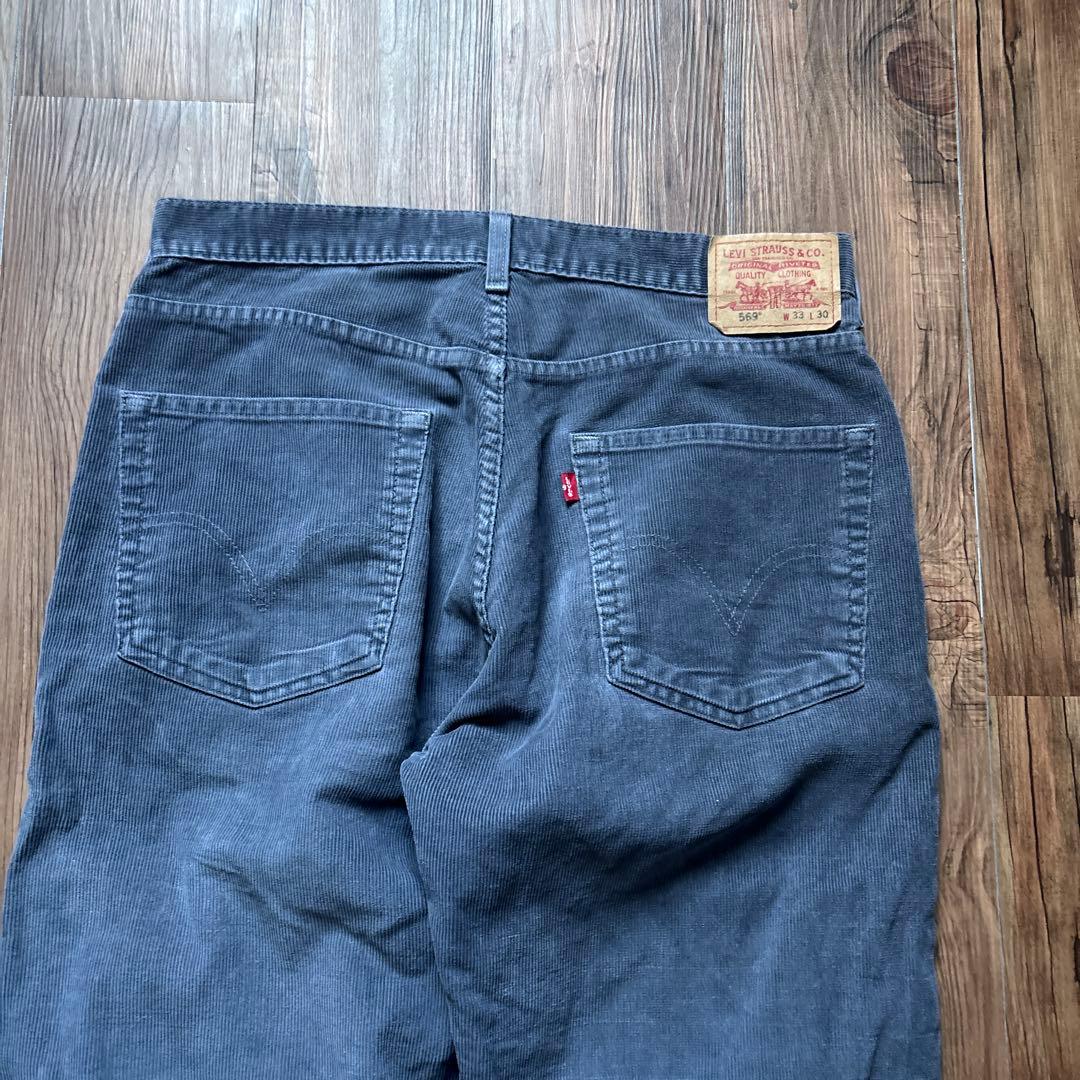 levi's569 00s コーデュロイルーズパンツ　w33 メキシコ製