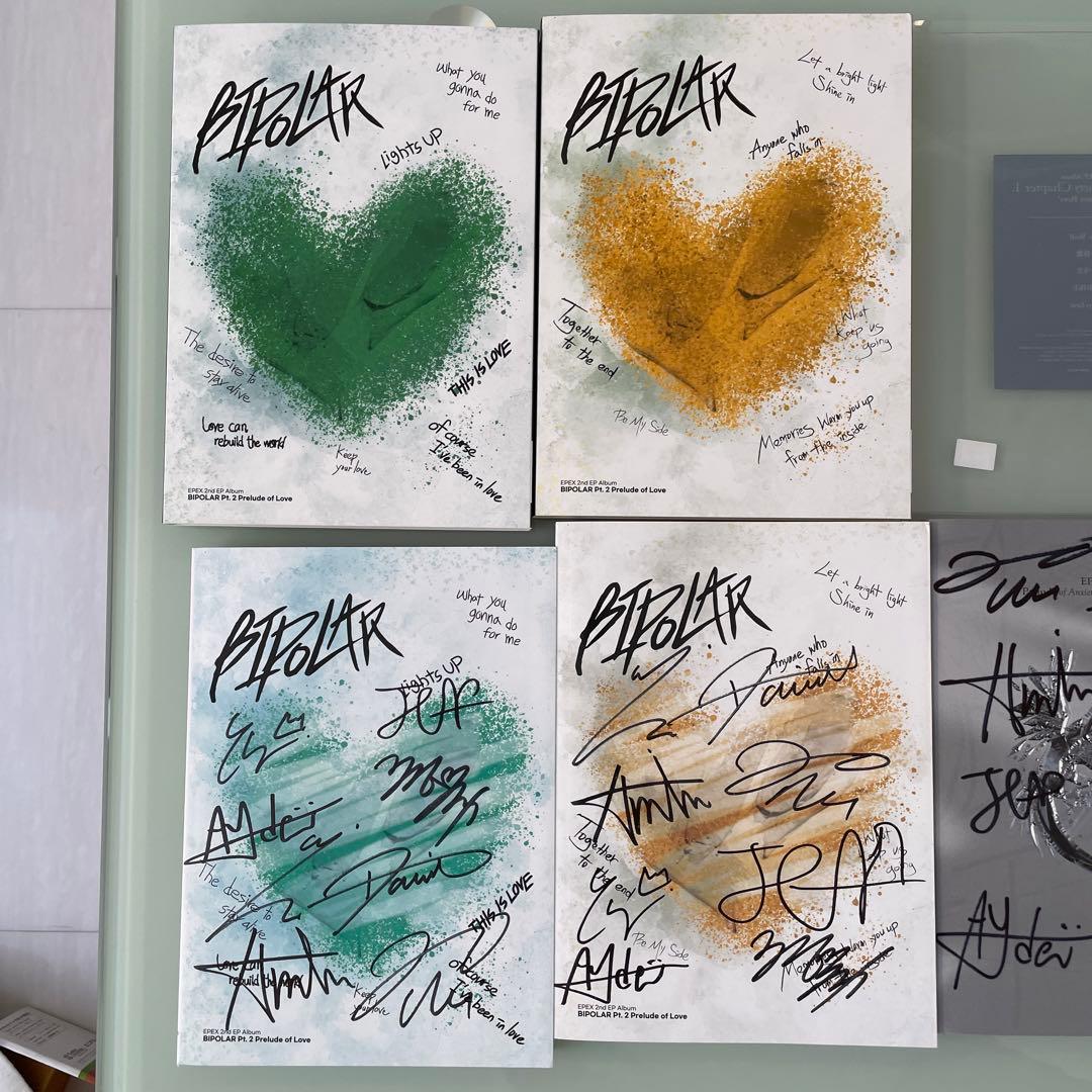 EPEX  Mwave サイン サイン入り CD トレカ