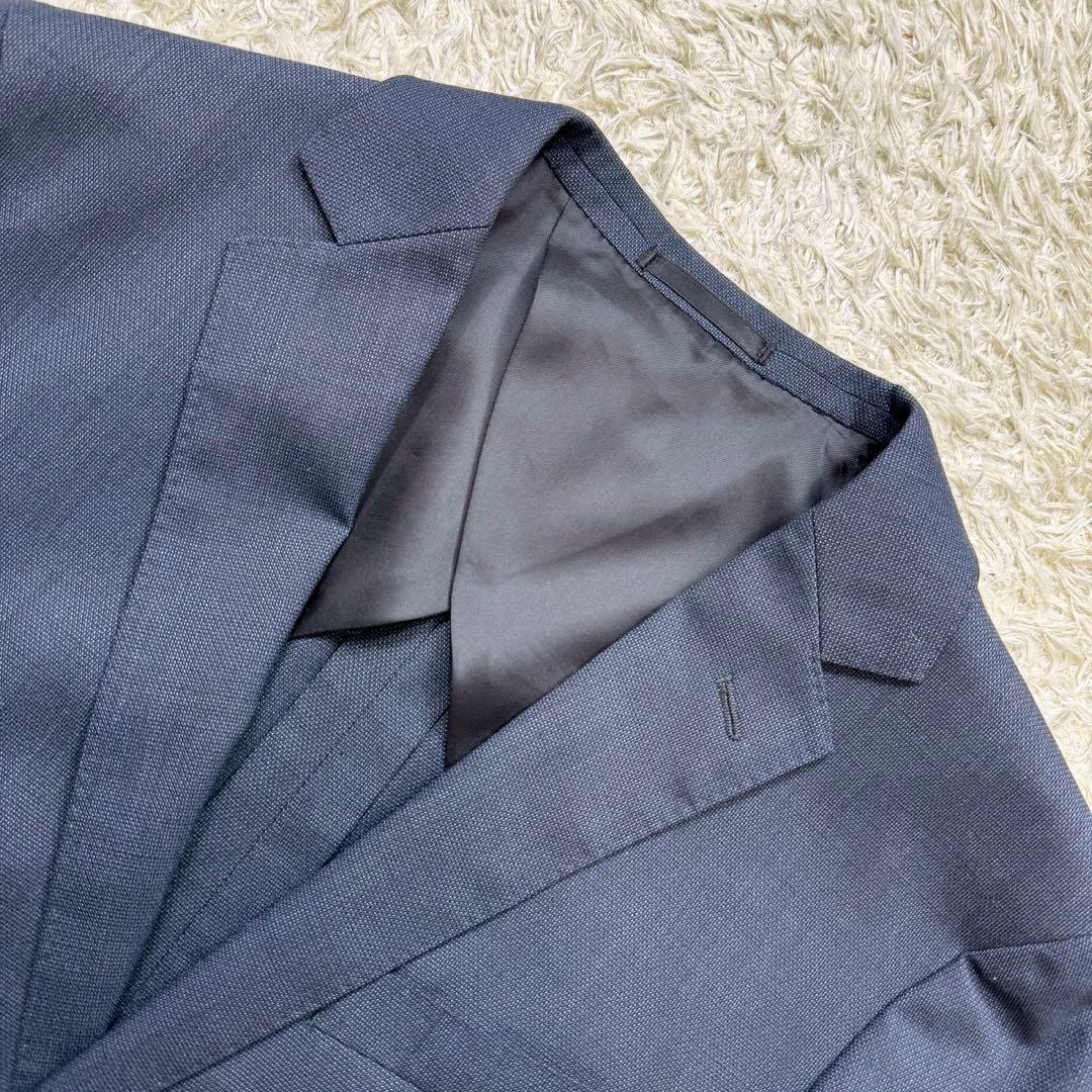 美品　タケオキクチ　スーツ　3ピース　セットアップ　SOLOTEX グレー