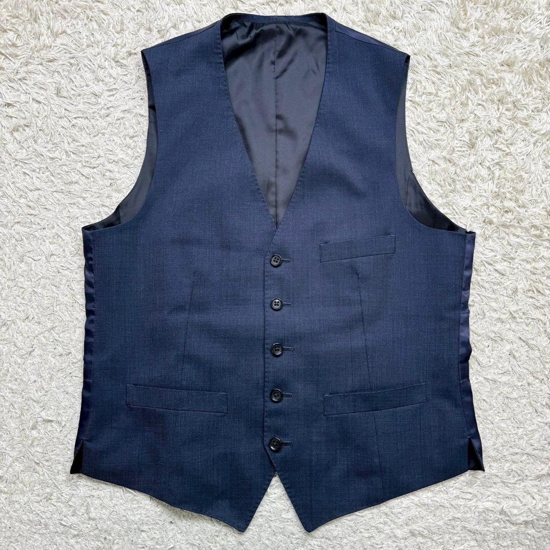 美品　タケオキクチ　スーツ　3ピース　セットアップ　SOLOTEX グレー