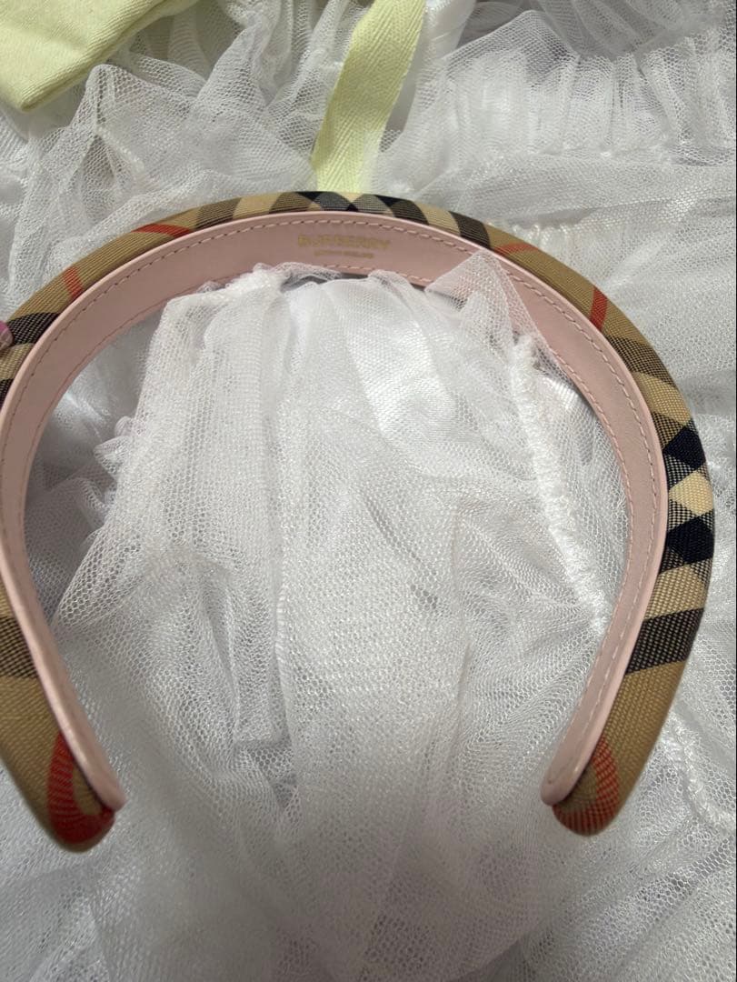 BURBERRY バーバリー カチューシャ ヘアアクセ