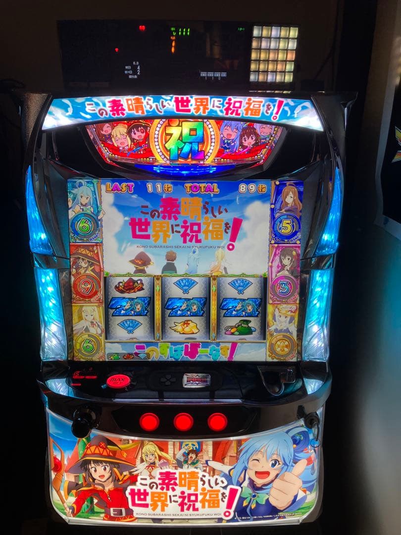 プ*ト様 最安❗️パチスロ　この素晴らしい世界に祝福を　不要機、　フルセッ