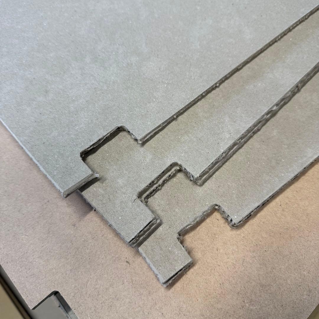 スタッキング収納ボックス 茶色 10個 ＋ 補強板 10個セット