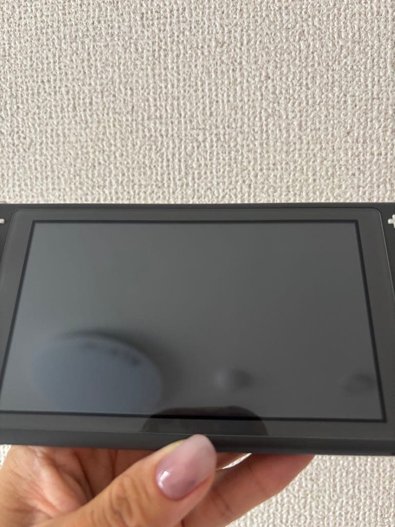 Nintendo Switch Lite グレー 本体　充電器SDカード付き箱有