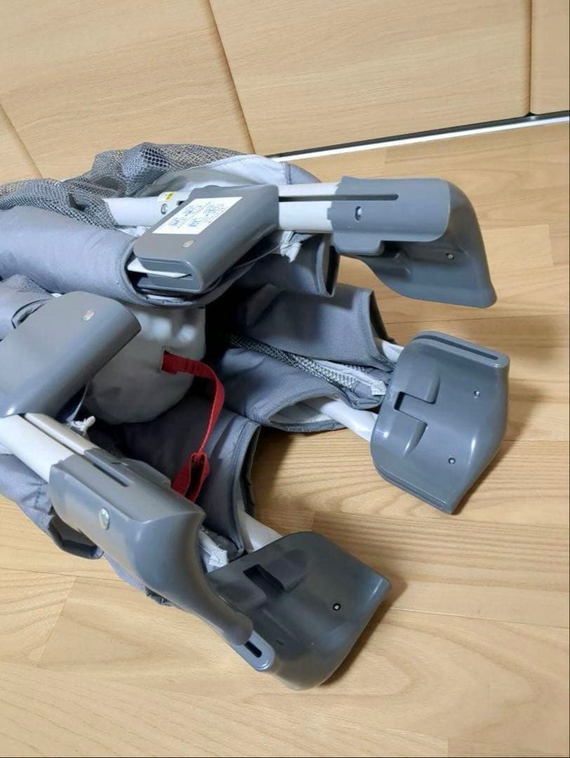 ココネルエアーAB　グレーベアー　ベビーベッド　ベビーサークル