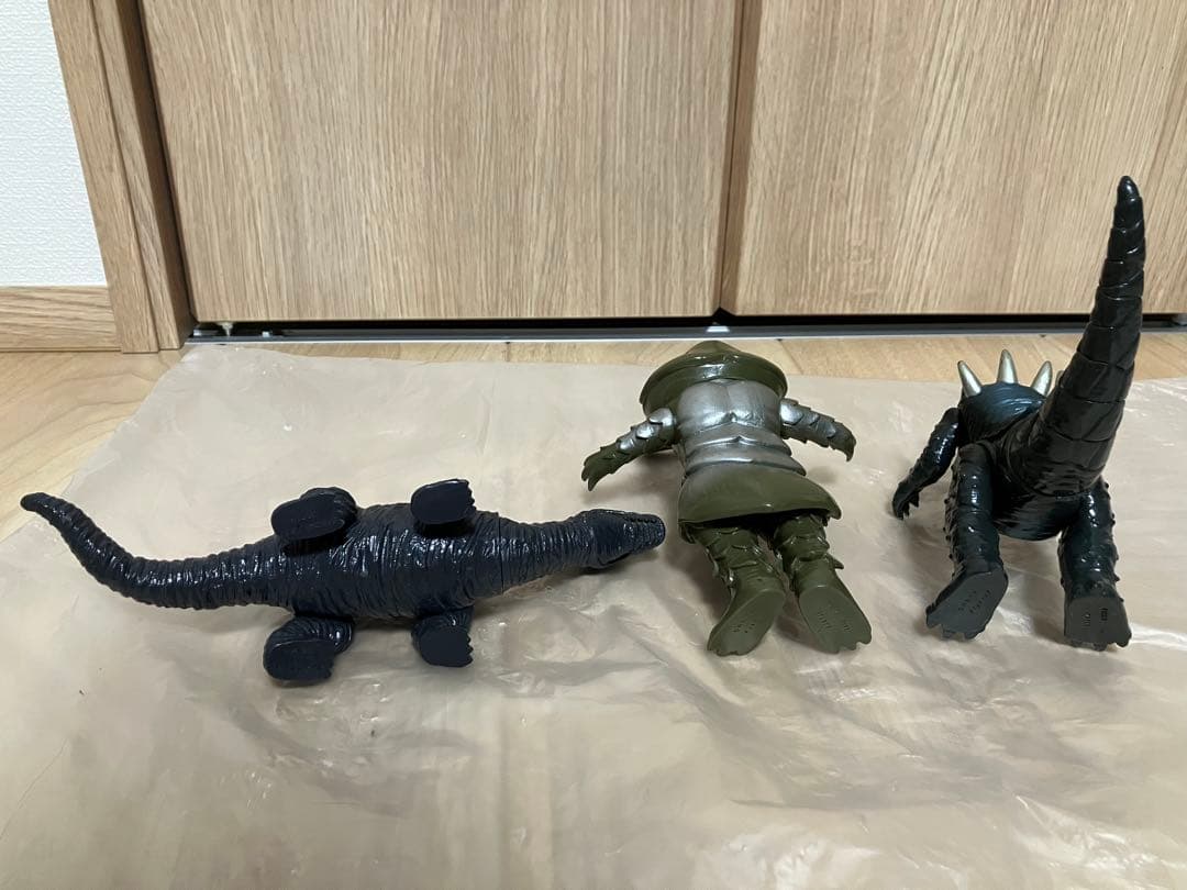 ウルトラマン怪獣　ソフビ　9点まとめ売り