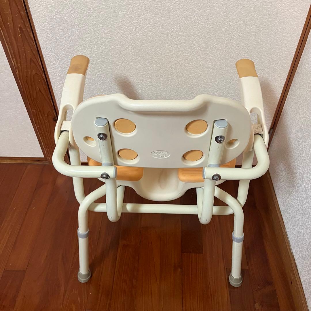 良品 アロン化成 ひじ掛け付 シャワーイス HP 介護