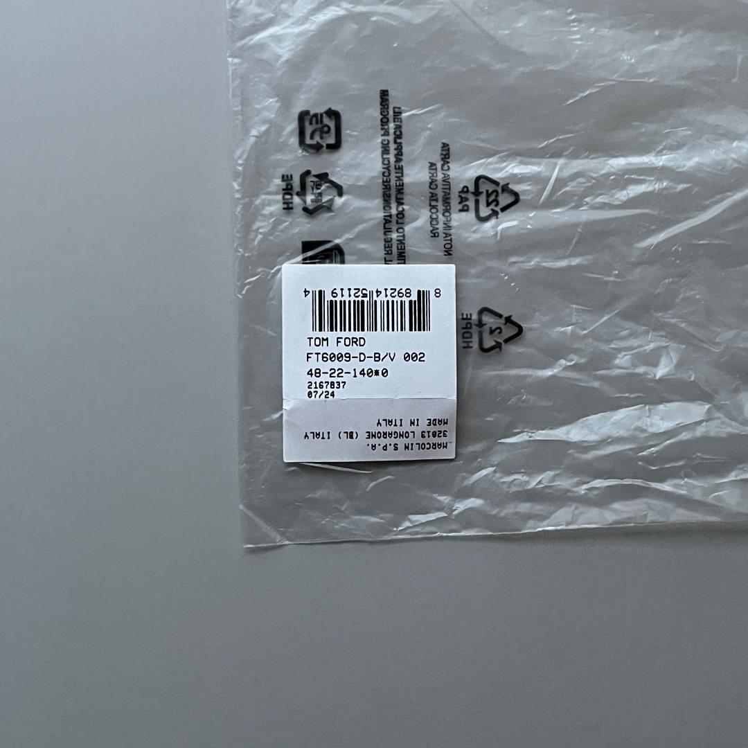 トムフォード メガネ アジアンフィット ボストン 黒 マット ブラック 黒ぶち