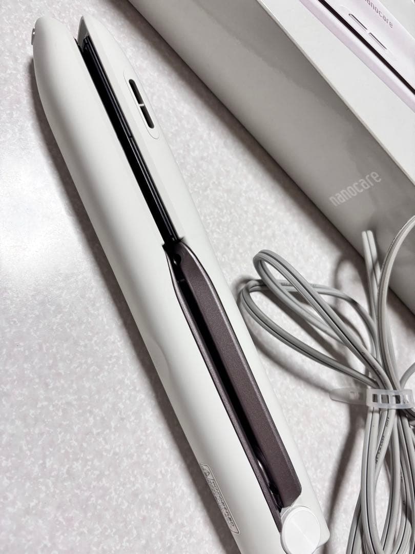 美品　Panasonic　パナソニック　ヘアアイロン　EH-HS9J　ホワイト