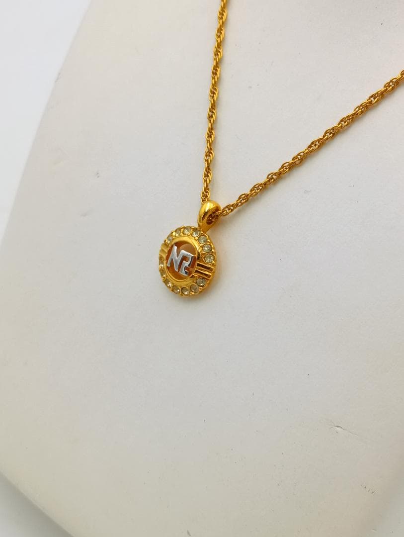 ニナリッチ　K18　刻印　ネックレス　ゴールド　NINA RICCI　美品