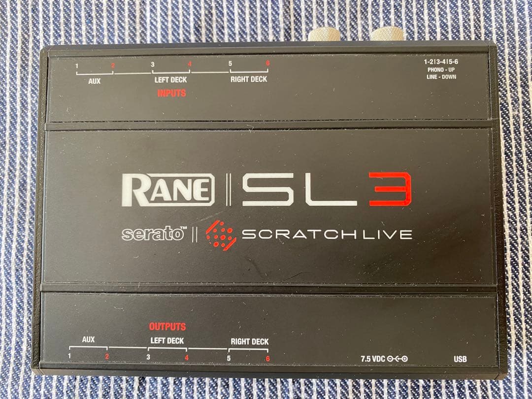 Rane SL3 インターフェイス　macOS Catalina で稼働