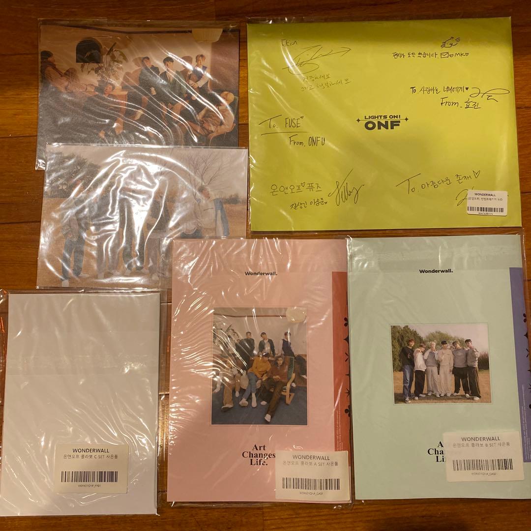 【激レア】【1セット限り】ONF WanderWall セット購入特典セット