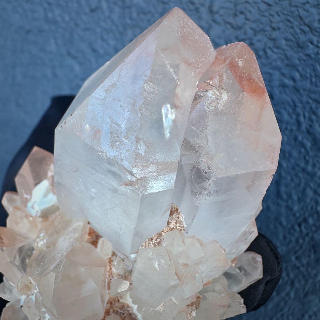 爆アレ❗️可愛いピンク♡超綺麗マダガスカル産パイナップルピンククラスターA1167