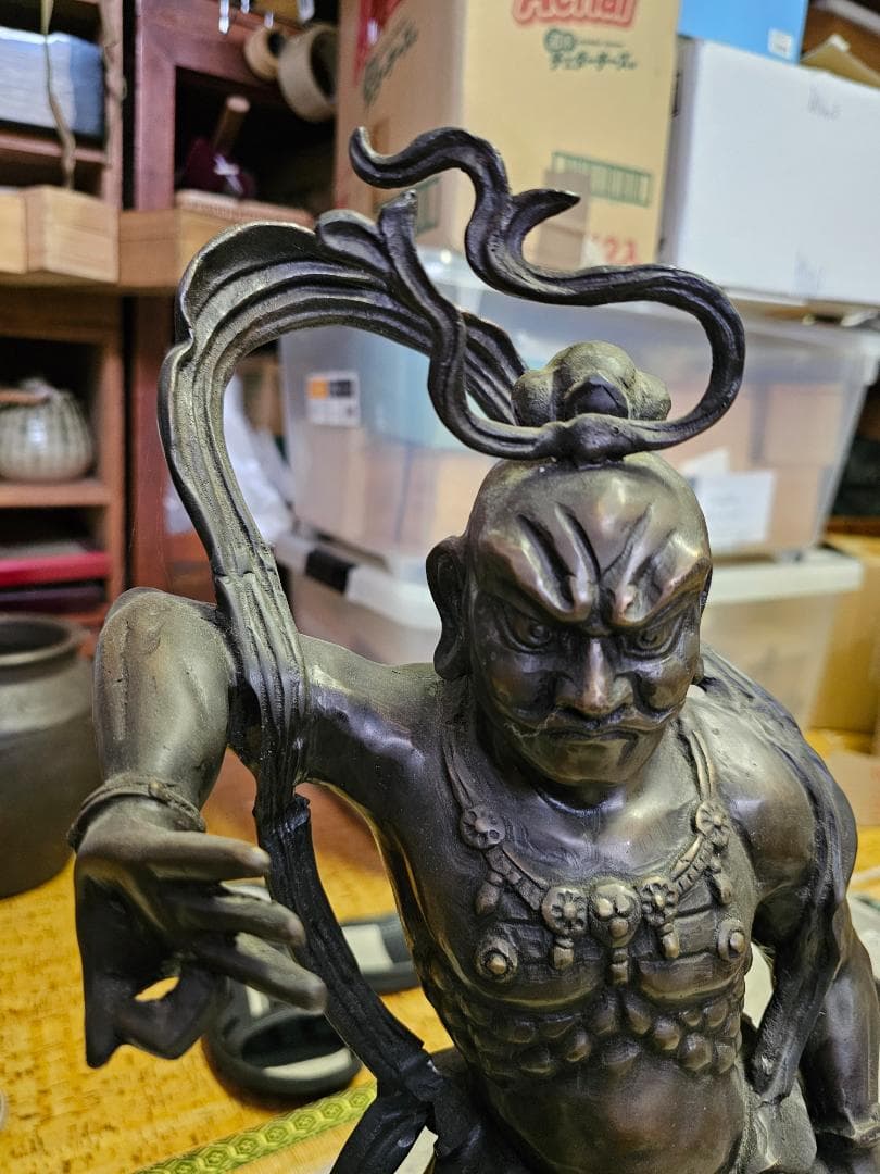 値下げ限界‼️金剛力士像 阿吽 一対