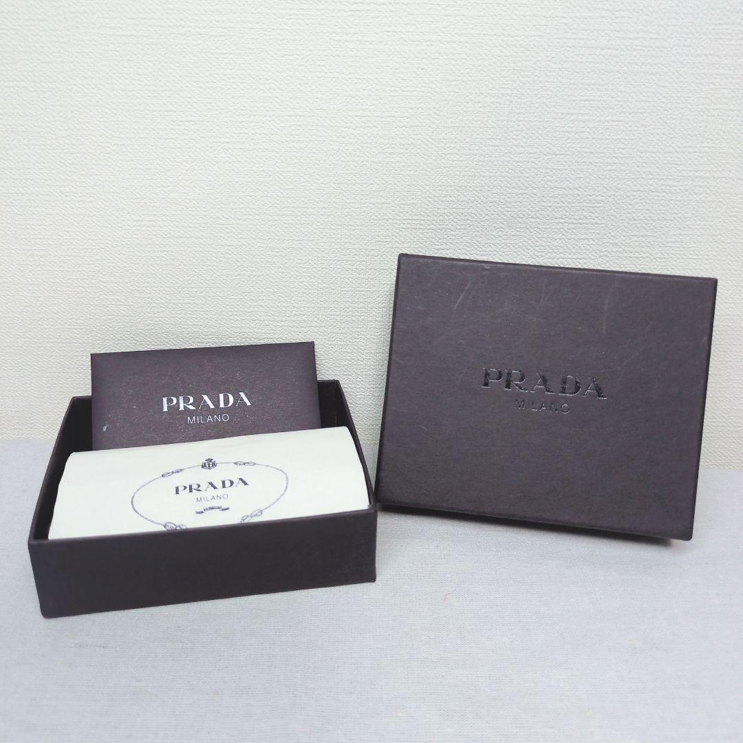 極美品 PRADA プラダ ブラック 6連キーケース テスート　即出荷