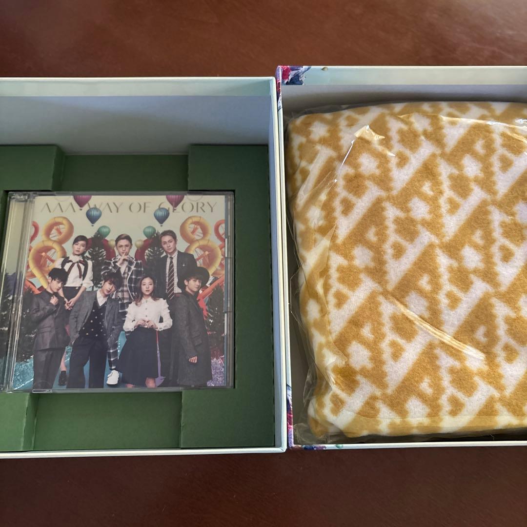 AAA WAY OF GLORY CD & ブランケットセット