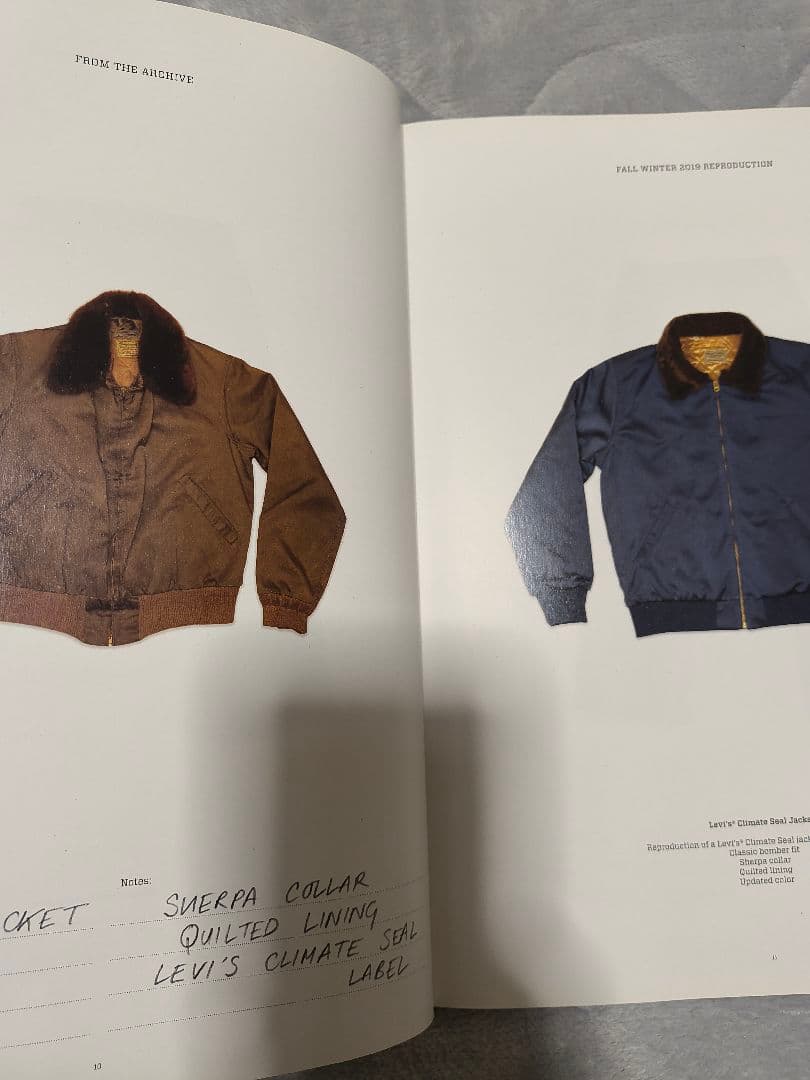 非売品　Levi's Vintage Clothing カタログ 2019秋冬