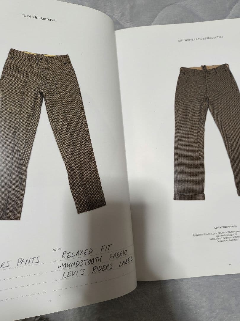 非売品　Levi's Vintage Clothing カタログ 2019秋冬