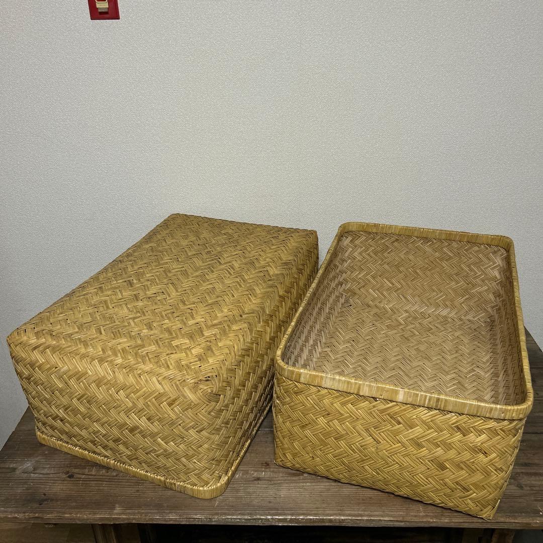 柳行李　やなぎこおり　3点