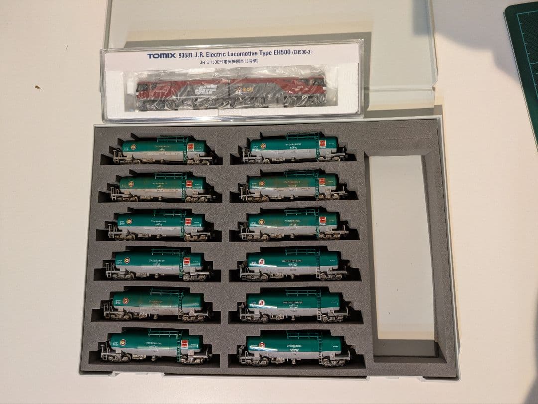 TOMIX EH500+KATO タキ1000 12両セット