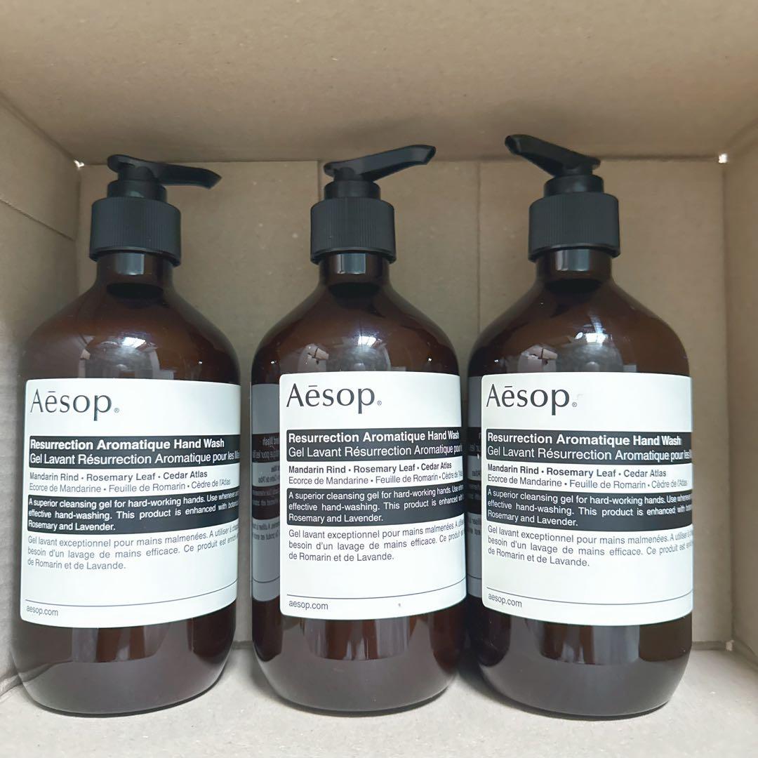 イソップ(Aesop) レスレクション ハンドウォッシュ 500ml（4本）