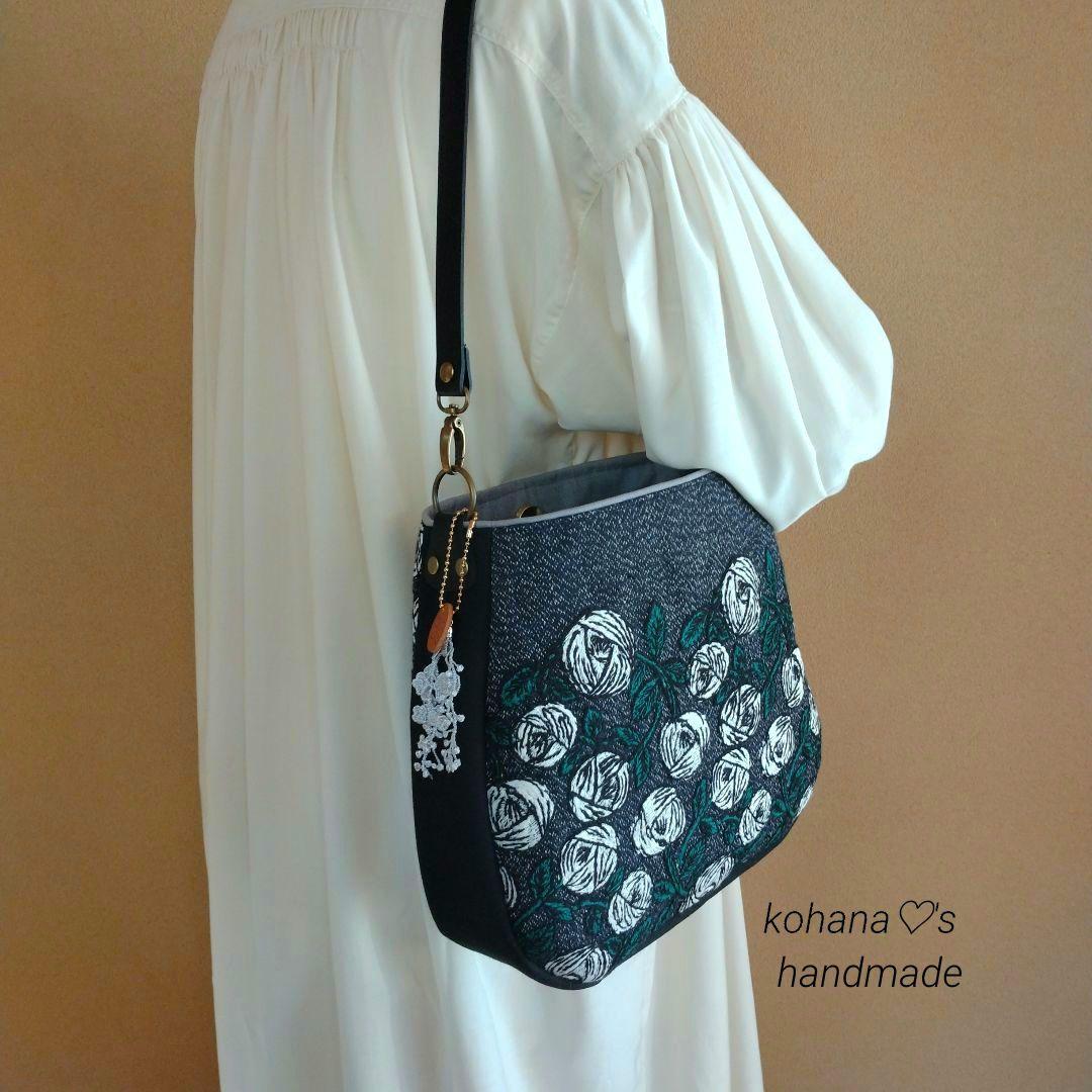 ❀新色❀ハンドメイドஐ..ラウンドショルダーバッグ∂бミナペルホネン⚮̈
