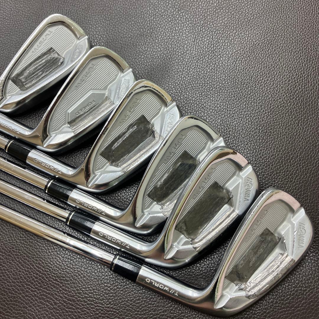 ホンマTW７５７vxアイアンセット 5〜P 6本セットシャフトスパイン調整済み