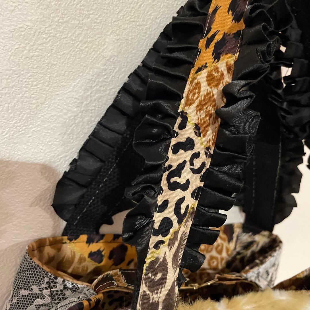 コヤンイサムチョン　ブラックるみちゃんビックトートバッグ