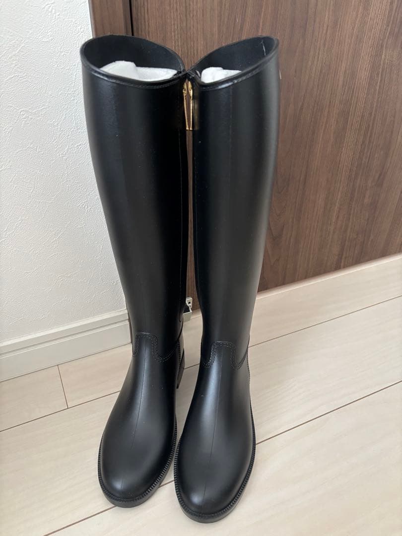 マッキントッシュ　ブラックロングブーツ Sサイズ
