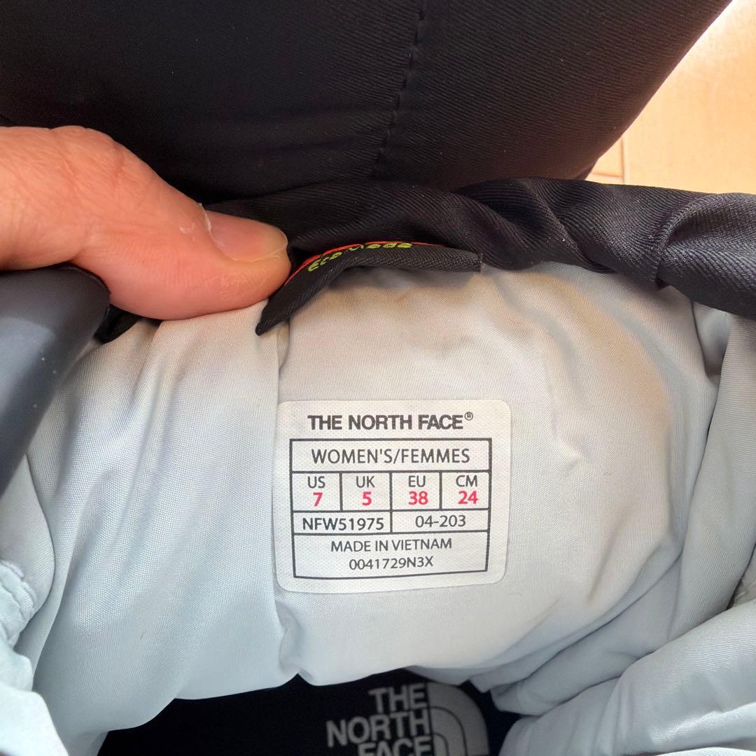 THE NORTH FACE ブラックショートブーツ　ヌプシ　24cm