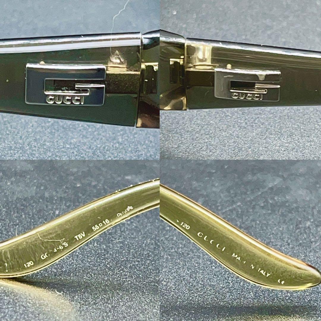 小物 GUCCI archive sunglasses gradation clear