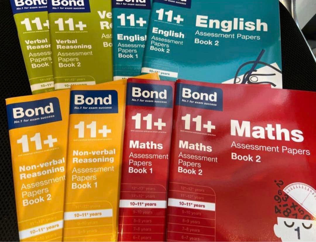 英語　Oxford Bond 11+ for10-11years 8冊　未使用品