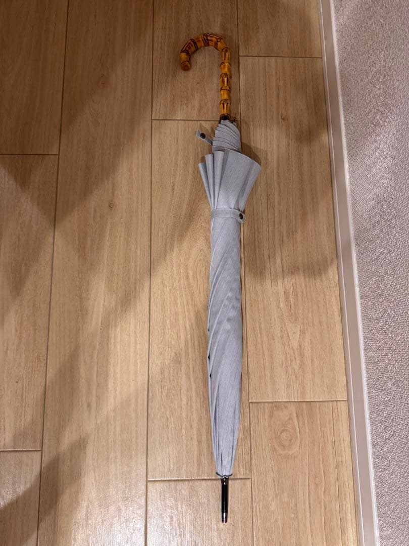 サンバリア100 長傘 Lサイズ moku グレー